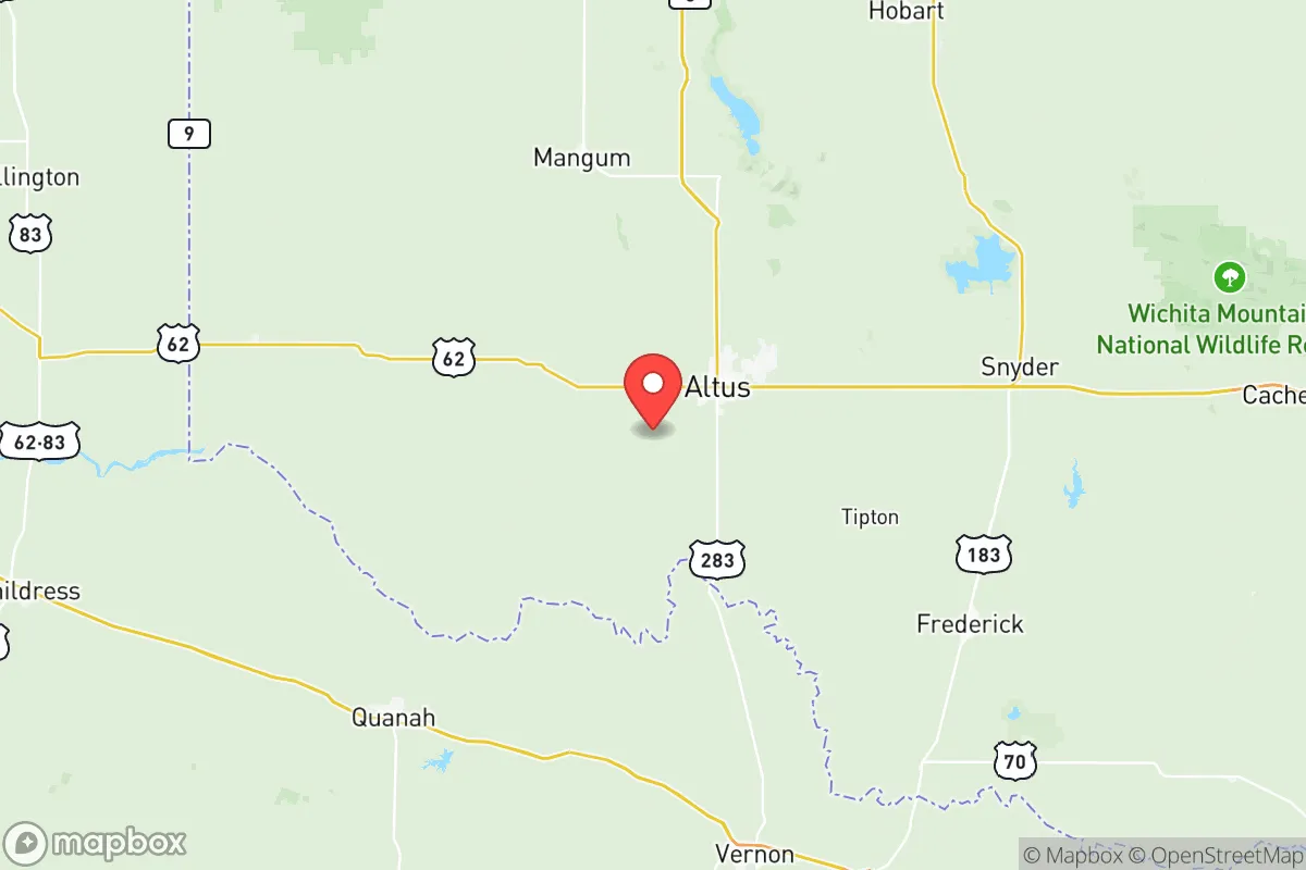 Map centered at 34.5879, -99.4149