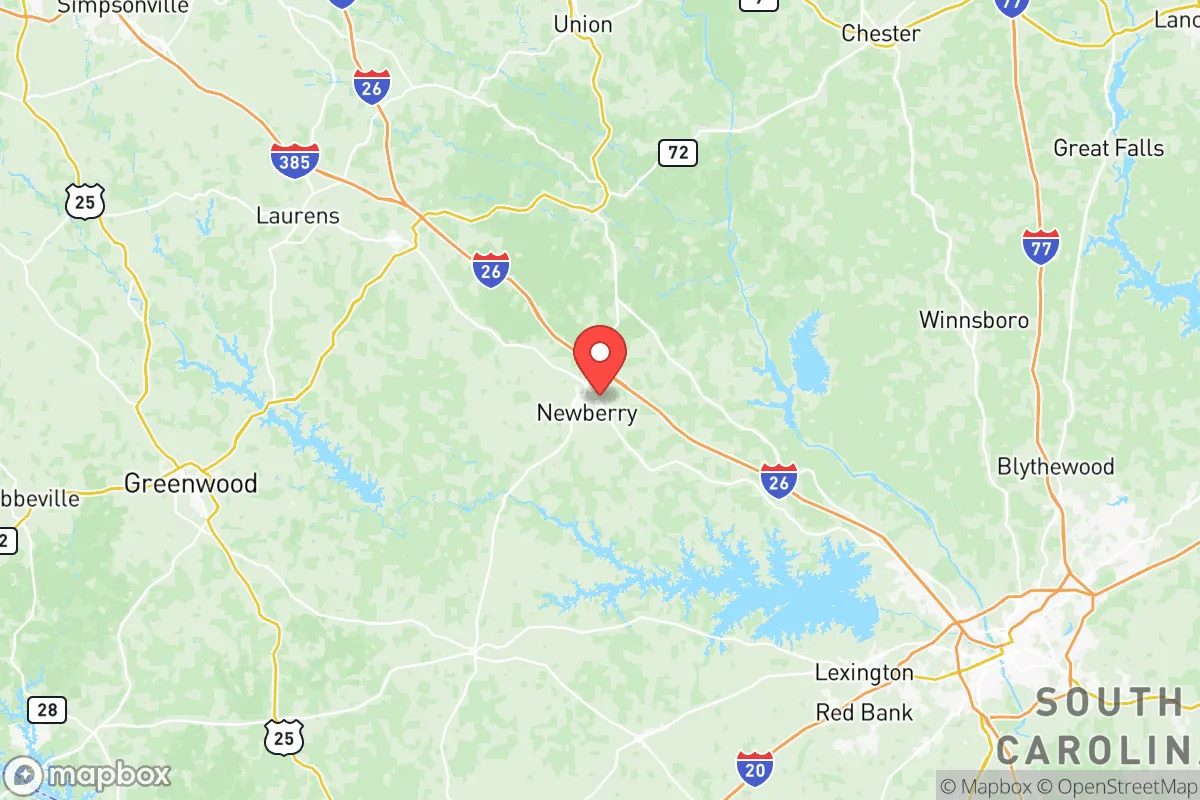 Map centered at 34.2898, -81.6001