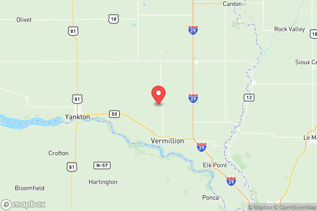 Map centered at 42.9145, -96.9756