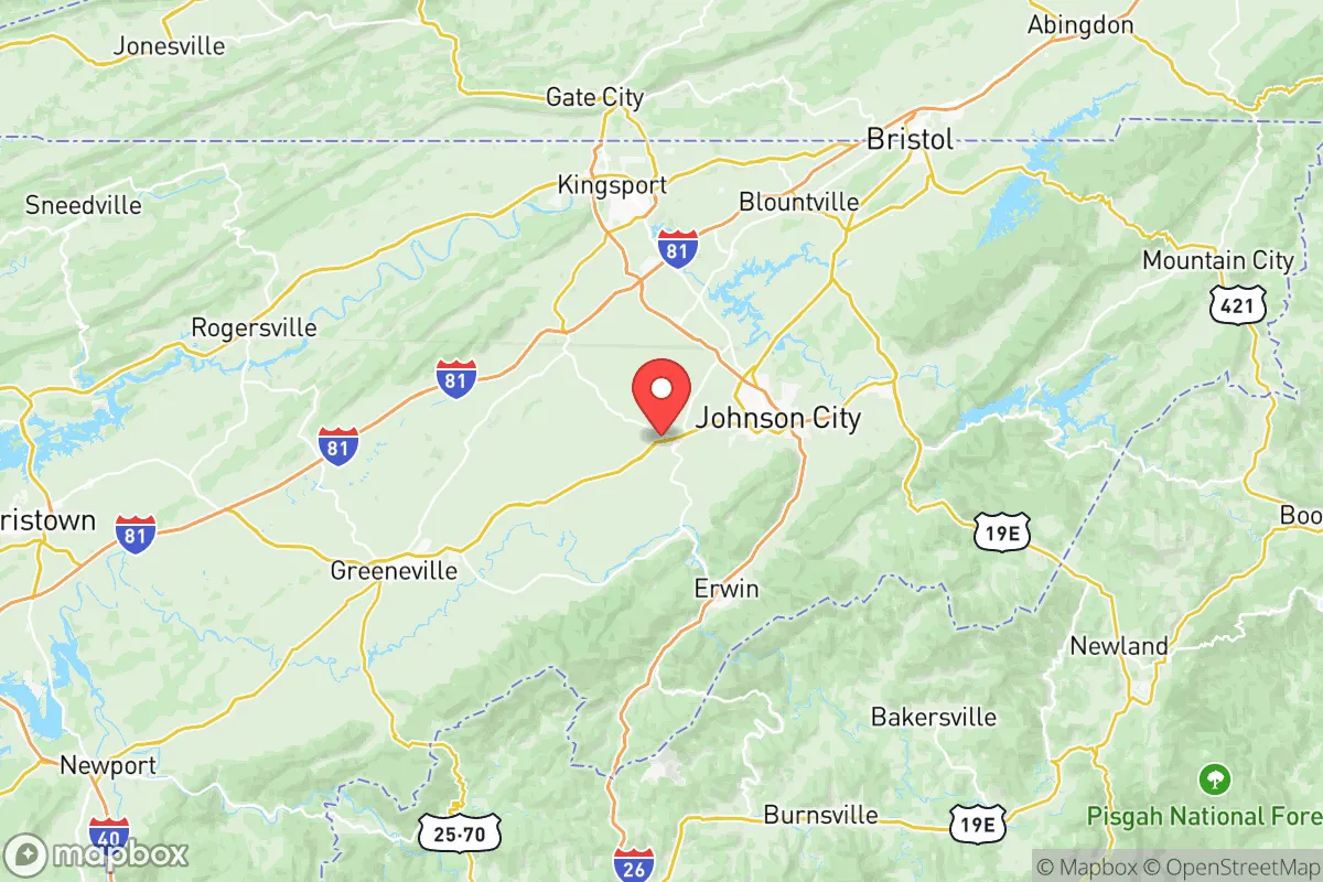 Map centered at 36.2932, -82.4975