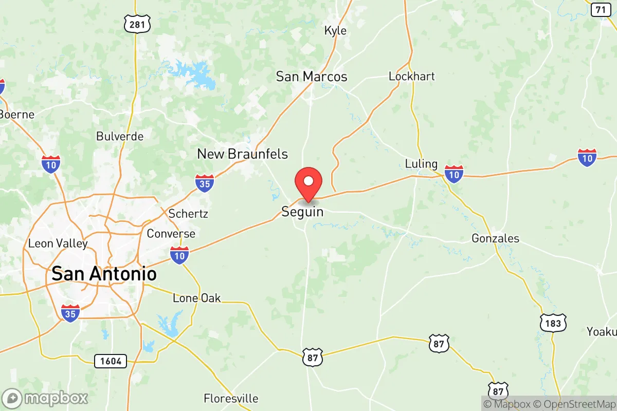 Map centered at 29.5830, -97.9486