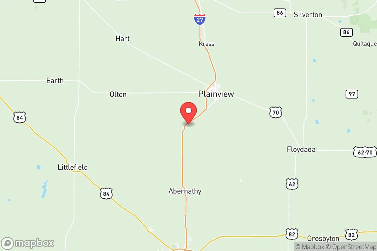 Map centered at 34.0704, -101.8269