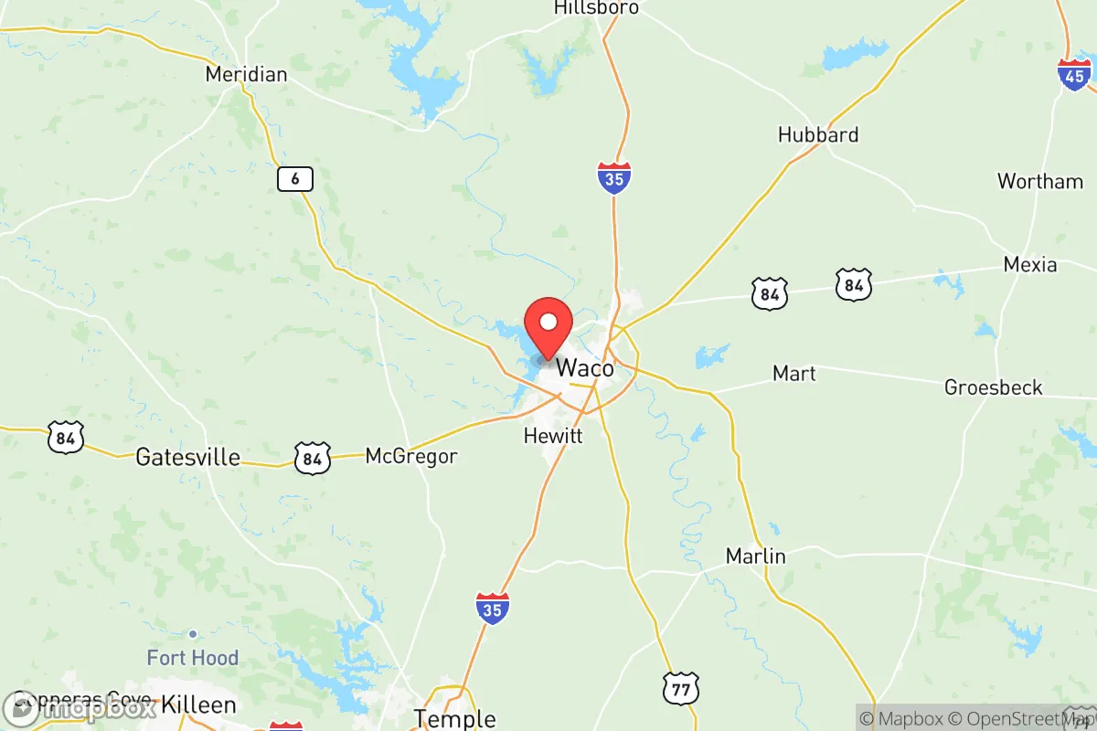 Map centered at 31.5523, -97.2019