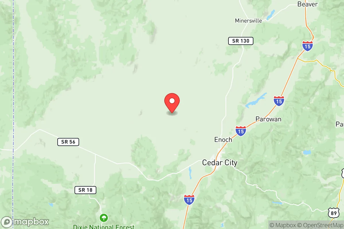 Map centered at 37.8595, -113.2895