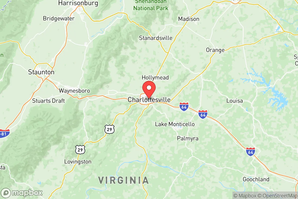 Map centered at 38.0302, -78.4769