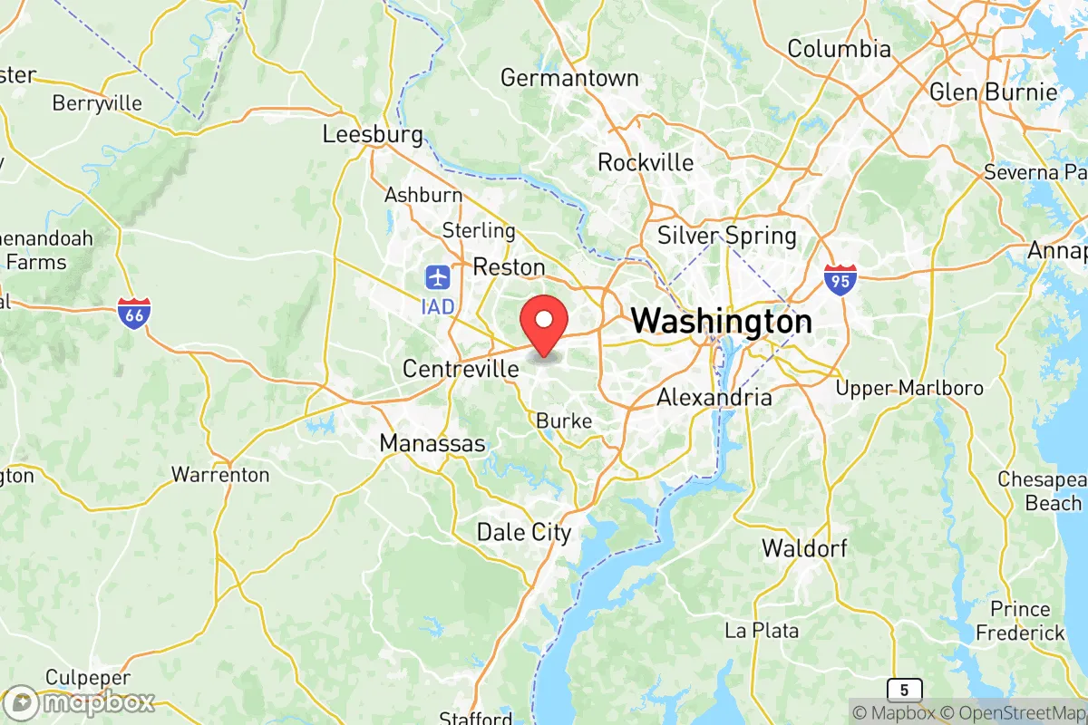 Map centered at 38.8460, -77.3053