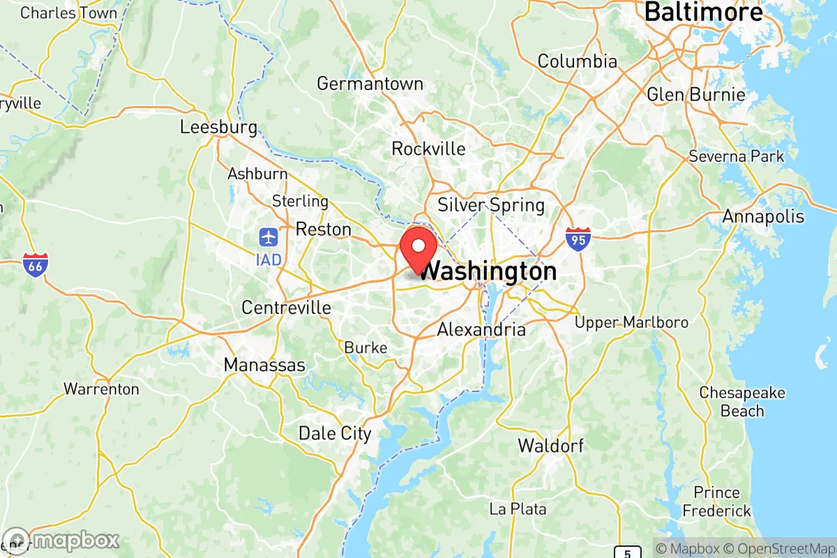 Map centered at 38.8823, -77.1711