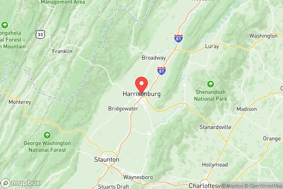 Map centered at 38.4460, -78.8698