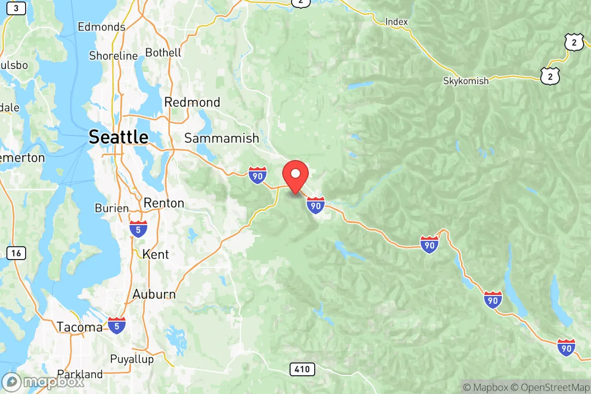 Map centered at 47.4909, -121.8360