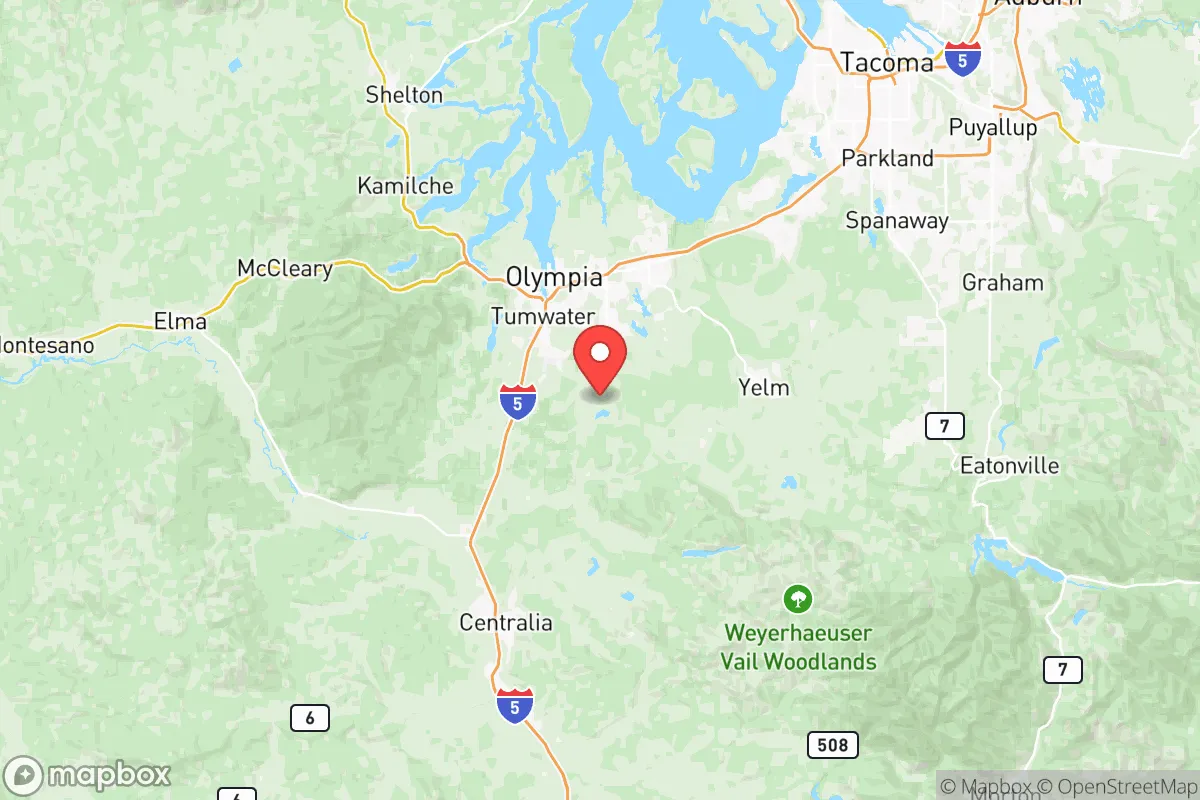 Map centered at 46.9296, -122.8320