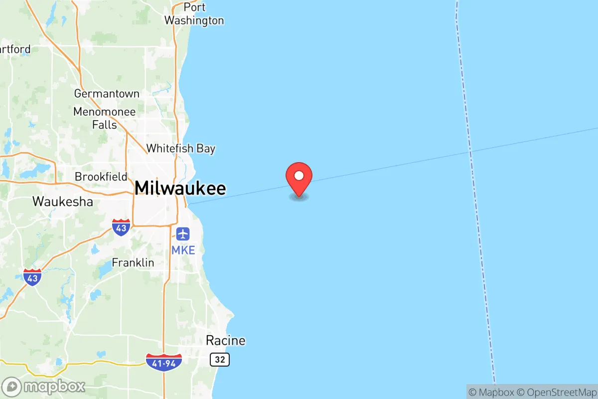 Map centered at 43.0156, -87.5805