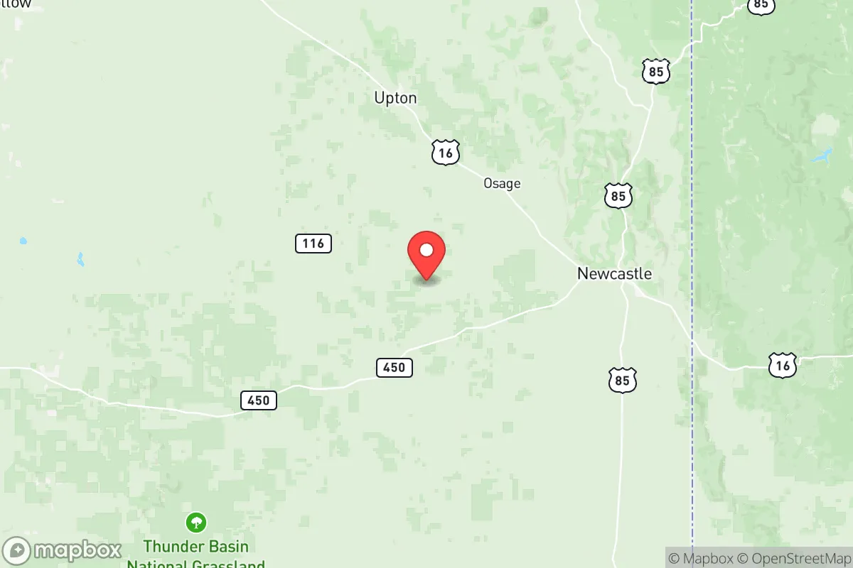 Map centered at 43.8402, -104.5678