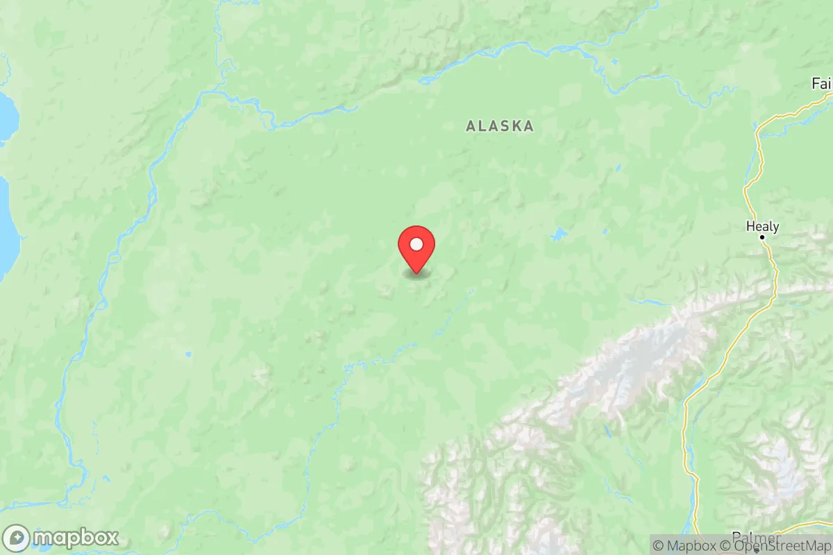Map centered at 63.5888, -154.4931