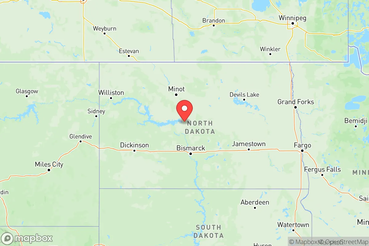 Map centered at 47.5515, -101.0020