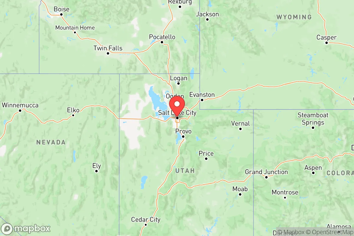 Map centered at 40.7607, -111.8939